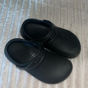 Crocs Kids Black Clogs